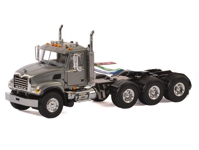 WSI 33-2012 Mack Granite 8x4 Tractor - Grey Die-cast 1/50 Mint
