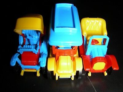 BRUDER MINI vintage toy CARS Made in Germany SNAP TOGETHER antique