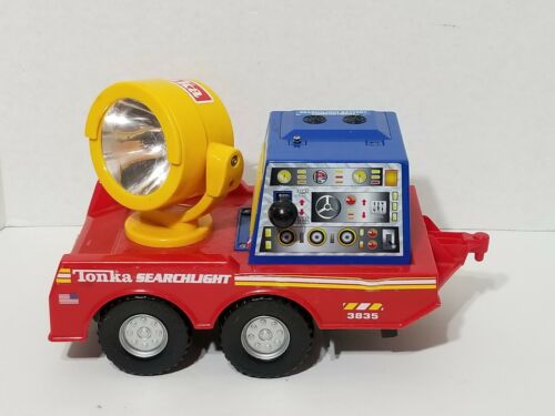 Tonka Searchlight 3835 toy truck trailer