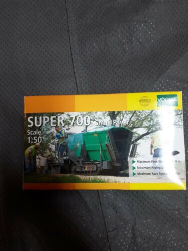 NZG Vogele Super 700 Small Paver Diecast 1:50 Rare New