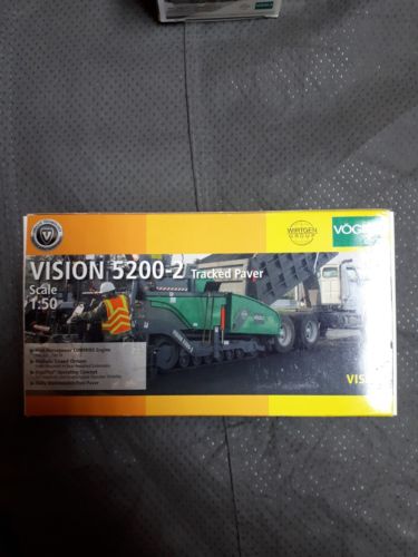 NZG Vogele Vision 5200-2 Track Paver Diecast 1:50 Rare