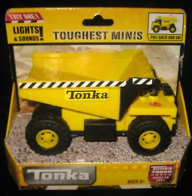 Tonka Toughest Minis Dump Truck NIB Lights and Sounds!