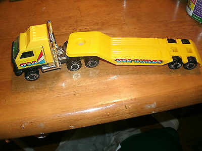 TONKA USA BUILDS YELLOW Tractor and Hauler Trailer - Semi