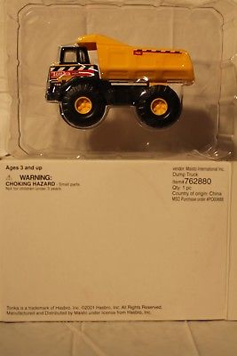 2001 Tonka by Maisto, Licensed by Hasbro 1:43 Scale Dump Truck 762880, NIB