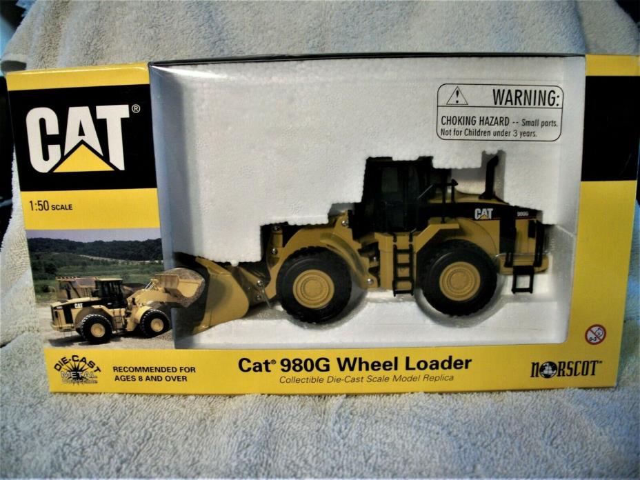 Norscot Diecast Cat 980G Wheel Loader 1:50 #55027
