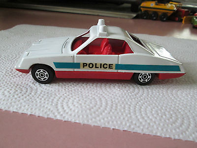 1976 Corgi Cubs Toys 1:41 Scale Chevrolet Police Squad Car #500 (Nice)