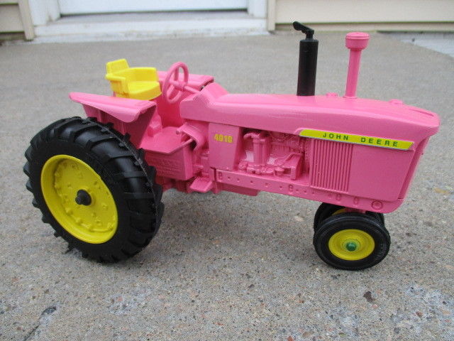 1/16 John Deere 4010 tractor custom painted pink