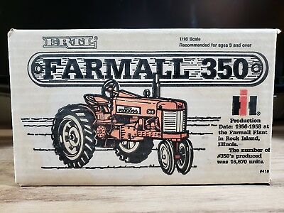 Ertl Farmall 350 Tractor Diecast 1:16