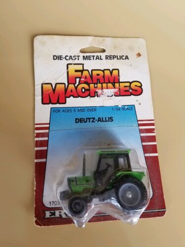 Die-Cast Metal Toy Tractor Farm Machines Deutz-Allis 1/64 Scale