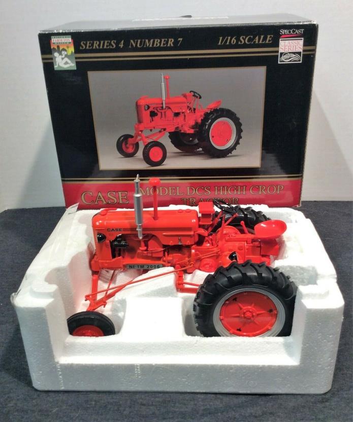 SPECCAST 1/16 CASE MODEL DCS HIGH CROP Tractor National FARM TOY Museum LNIB