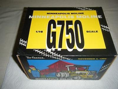 Toy Farmer Minneapolis Moline G-750 1994 National Farm Toy Show 11-4-94 w/COA