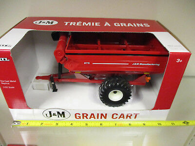 J & M 875 Red Grain Cart By Ertl  1/32nd Scale