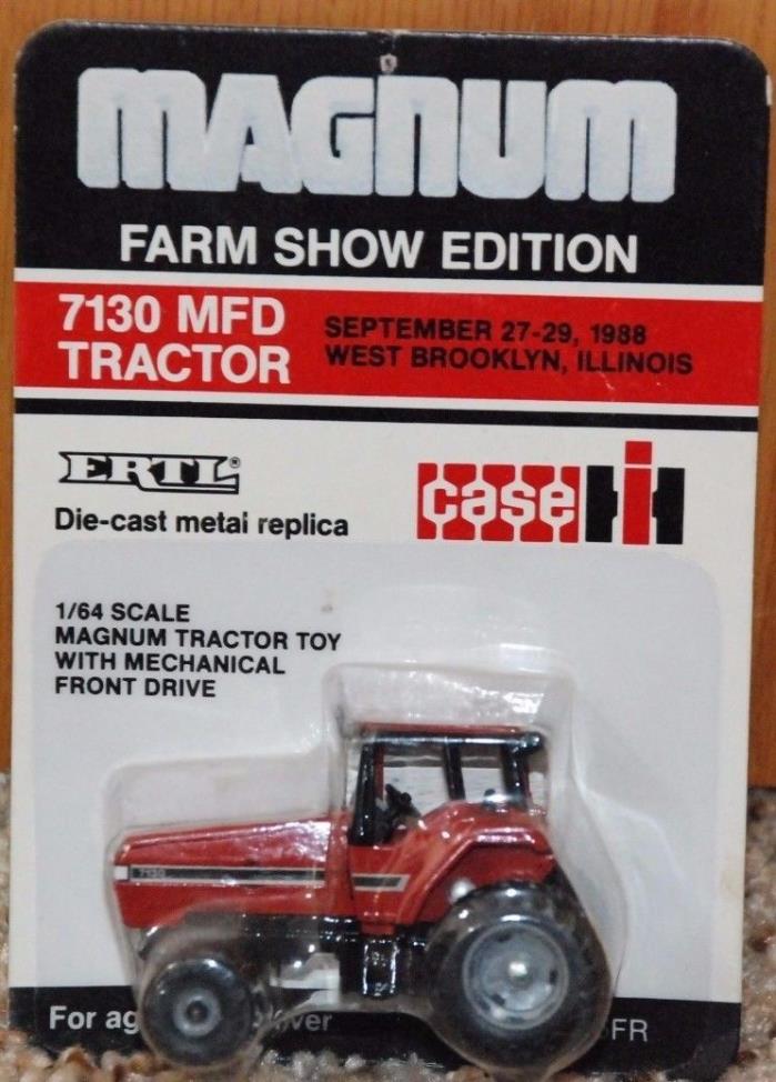 CASE IH MAGNUM 7130 MFD Tractor 1988 Farm Progress Show, IL 1/64 ERTL NEW