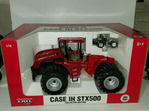 Vintage Ertl Case IH STX 500 collector edition tractor toy in original box