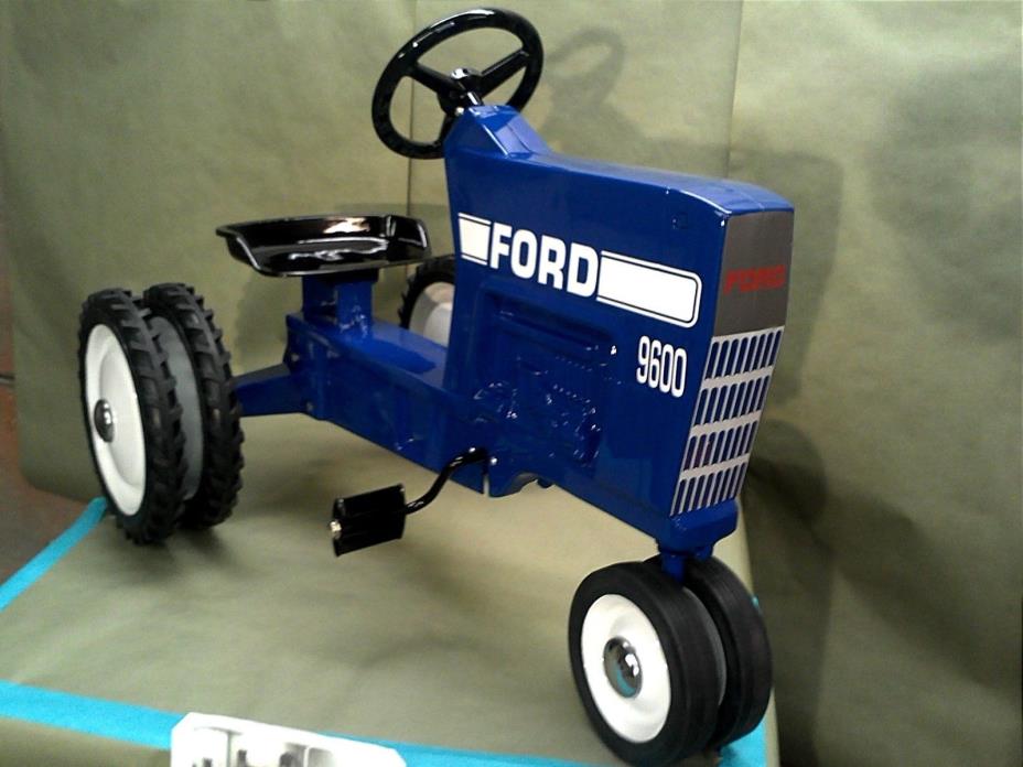 Custom Vintage Ford 8000 Ertl Pedal Tractor 9600 Conversion