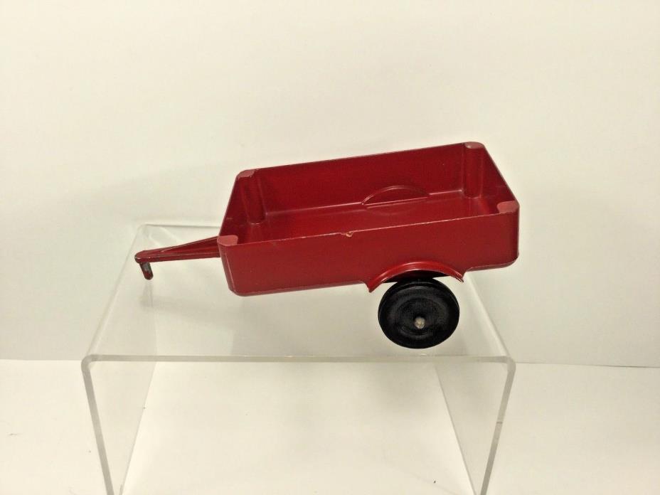 Vintage, Slik-Toy Red Aluminum Trailer, 8903, Loose, Made In The USA