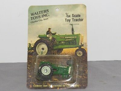 vintage 1/64 Walters Toys Inc Oliver 1650 with WFE Farm Toy Tractor broke
