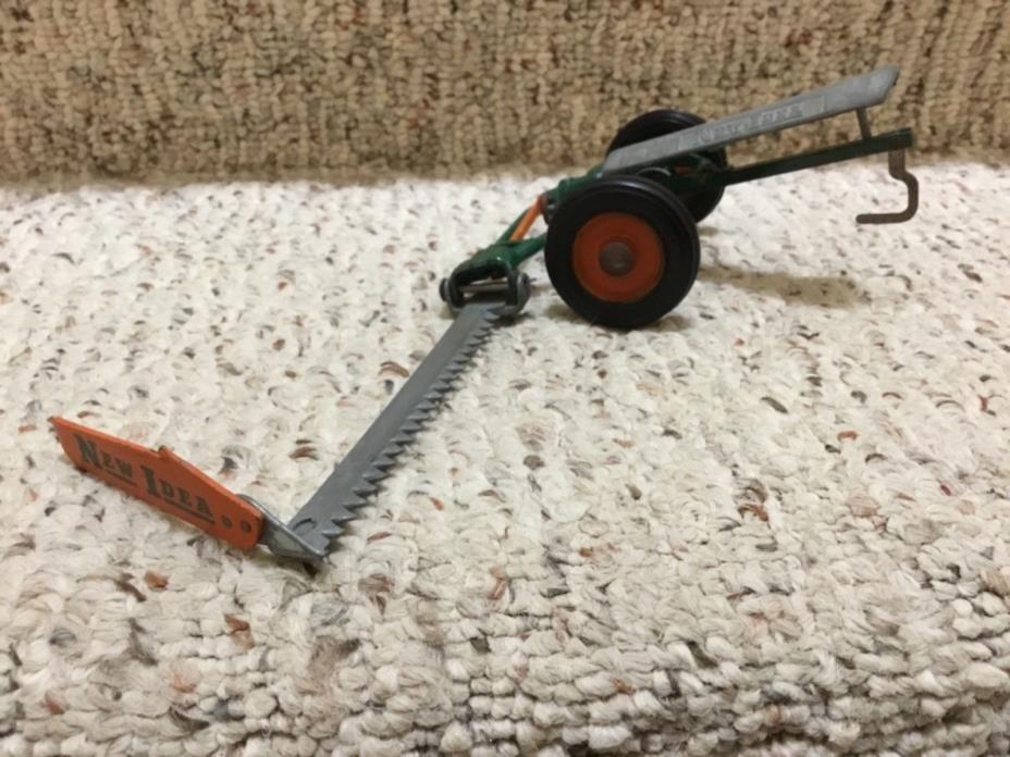 Vintage New Idea Sickle Mower Original Paint. 1/16 scale Topping Model Toys