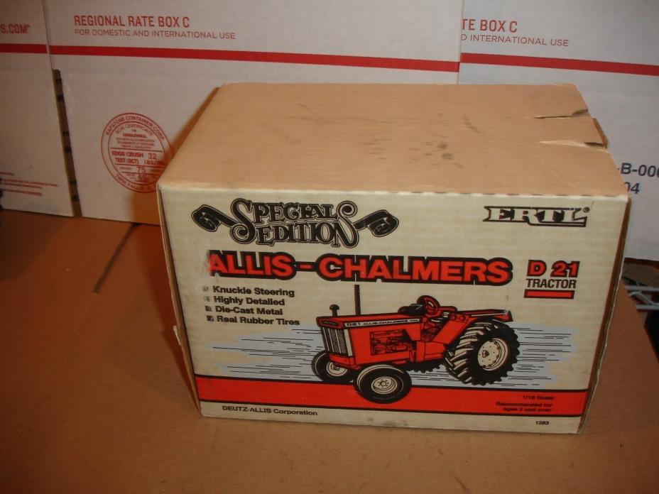 1/16 allis chalmers  d 21   toy tractor