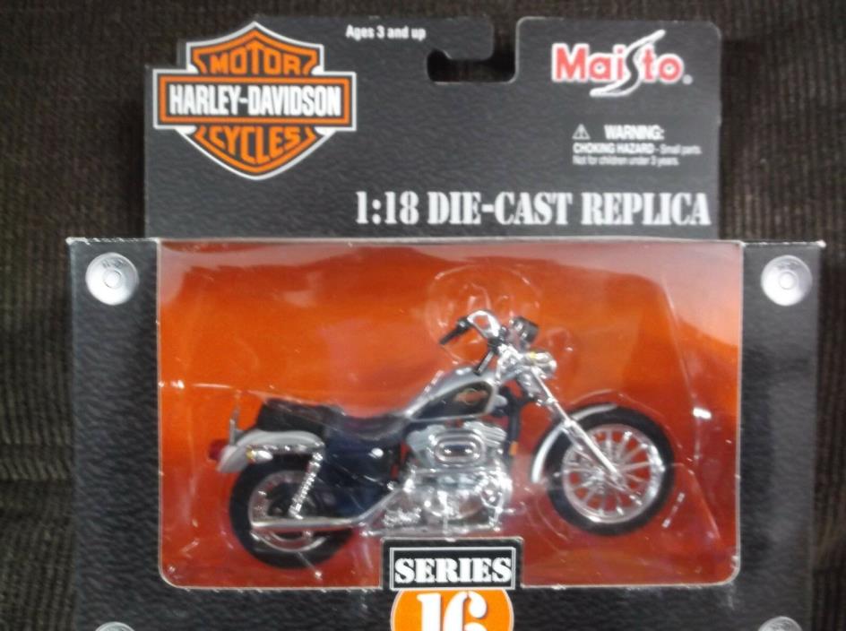 1997 XLH SPORTSTER 1200 HARLEY DAVIDSON 1 18TH SCALE DIECAST BIKE