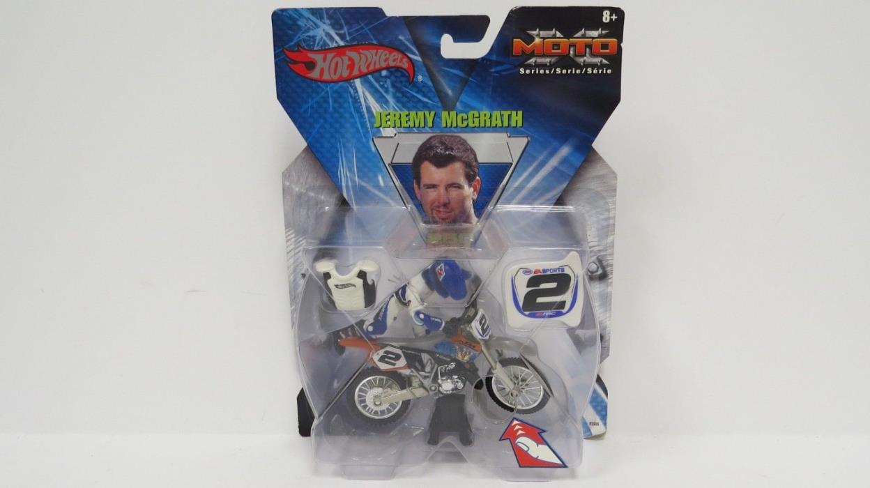 Hot Wheels Moto X Series -- Jeremy McGrath -- 2003 -- 250 Class -- Unopened
