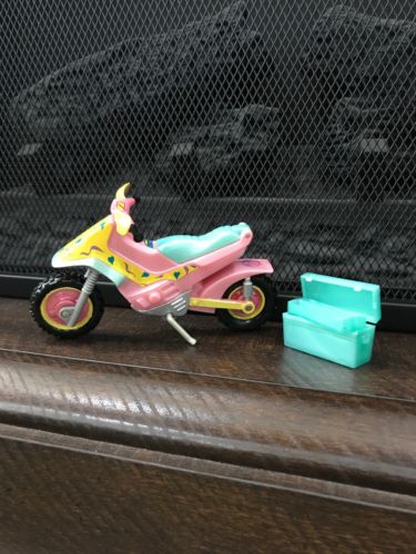 Pink Playmates Toys Motorcycle 1992