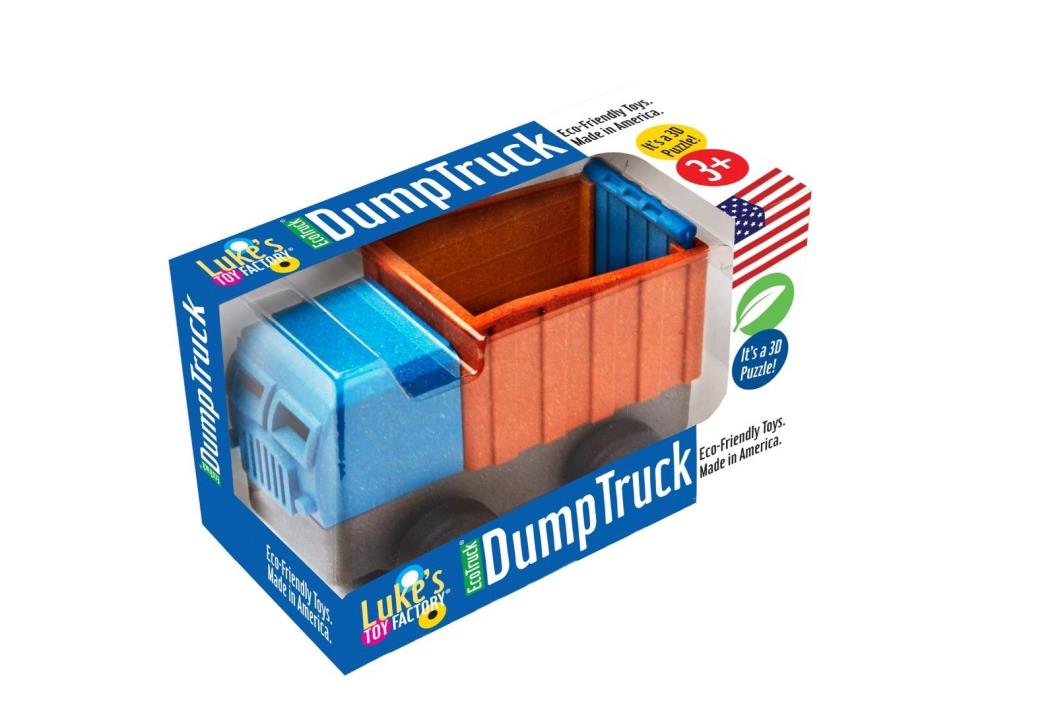Luke's Toy Factory Dump Truck~3-D Puzzle~Eco-Friendly Toys~Fast Shipping