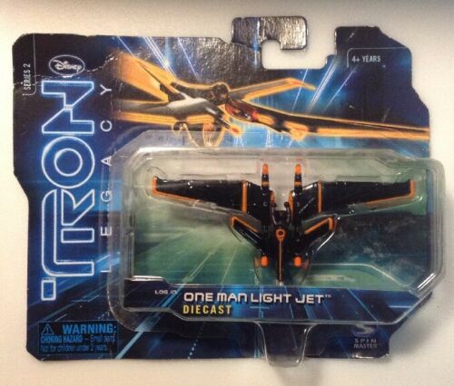 2010 Disney Tron Legacy Series 2 One Man Light Jet Diecast Vehicle NEW