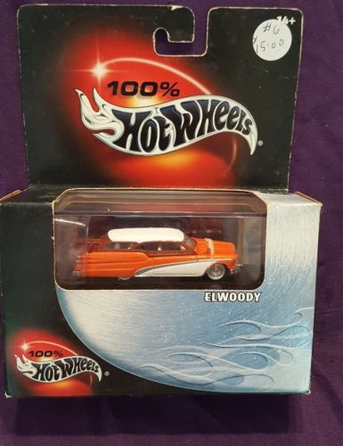 NEW HOT WHEELS 100% ELWOODY 1:64 SCALE 2000 (HW-3)