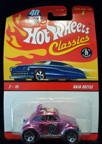 NEW HOT WHEELS CLASSICS 40 YEARS BAJA BEETLE 2/15 SERIES 4 (HW-3)