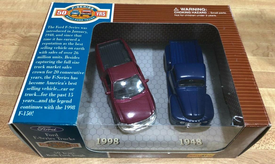 Maisto 50 YRS Ford F-Series Trucks 1998 & 1948 Pickups