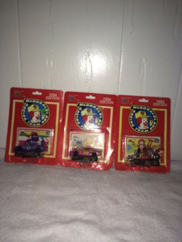 1994 Racing Champions Mc Donald Land Racing Team.die-cast Car,cards Display Stan