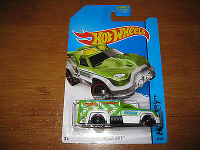 2014 Hot Wheels Hunt Hw City RESCUE DUTY THunt #47/250