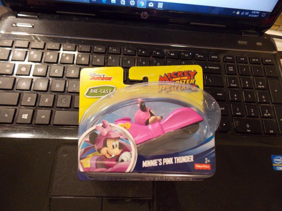 Mickey and the Roadster Racers MINNIE'S PINK THUNDER 3+ NIB