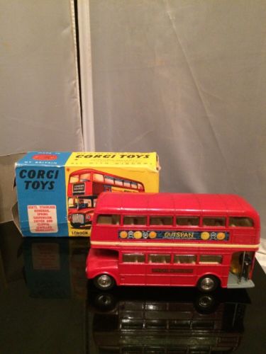 Vintage Gorci Toys 468 London Transport Routemaster Bus Near Mint