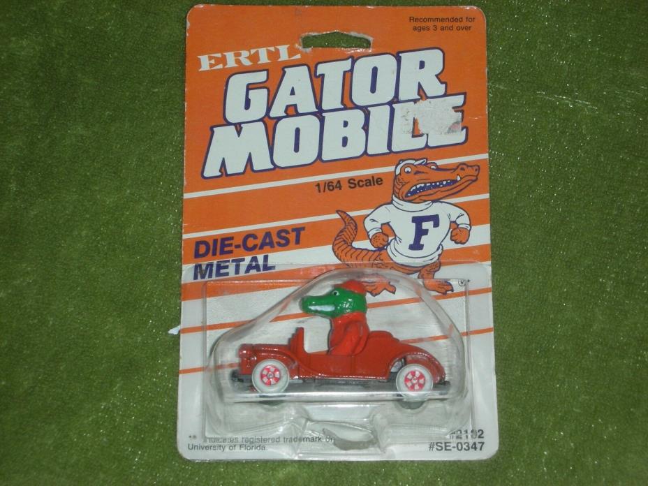 Vintage Ertl Gator Mobile University of Florida Mascot Albert Gator Ships FREE!!