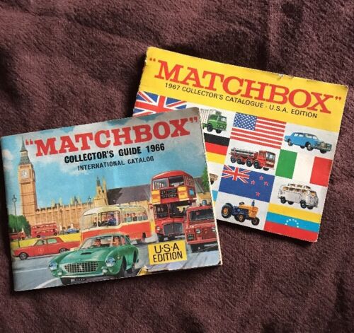 1966 & 1967 Matchbox Collectors Guides USA & International Lesney Products Engl