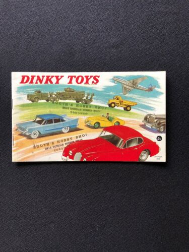 Vintage 1959 Dinky Toys Canada Dealer Brochure Catalog Book