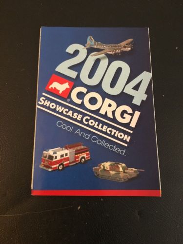 CORGI 2004 Showcase Collection Fighting Machines Catalog Booklet Checklist