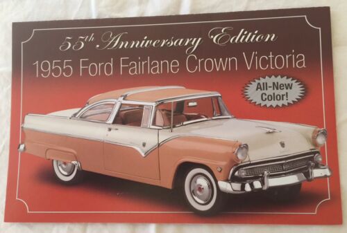 1955 Ford Crown Victoria 55th Anniv. Edition 1:24 BROCHURE ONLY by Danbury Mint