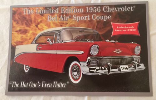 1956 Chevrolet Bel Air Hardtop 1:24  LE Brochure Only—NO CAR--by Danbury Mint
