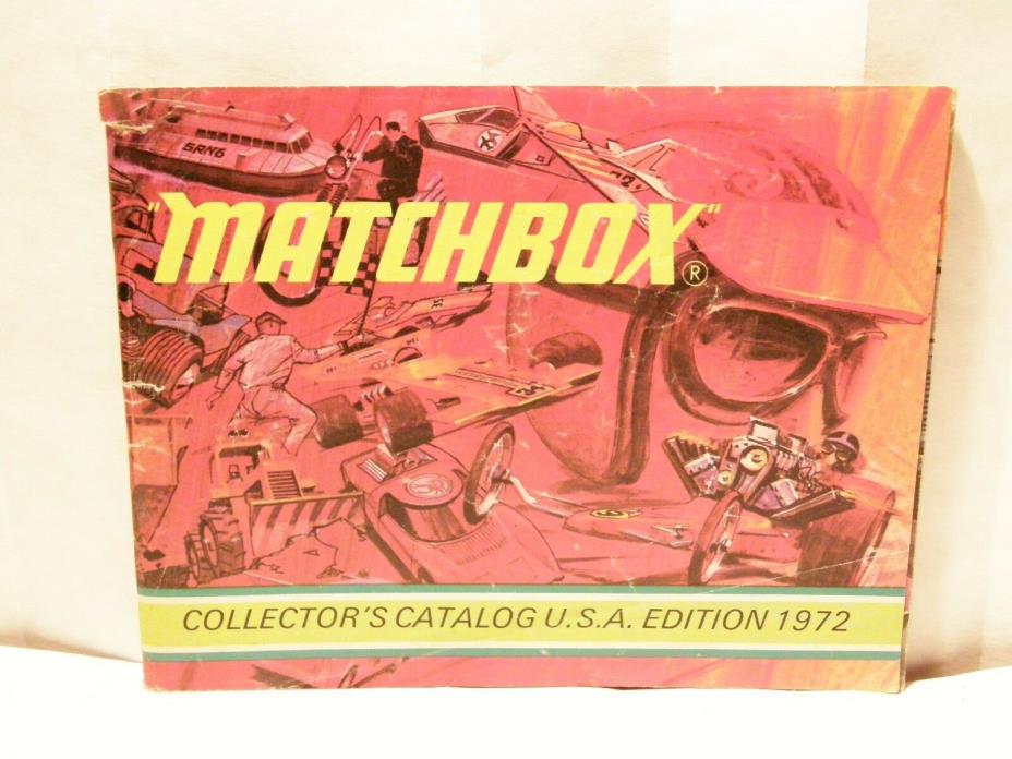 MATCHBOX COLLECTORS CATALOG U.S.A. EDITION 1972