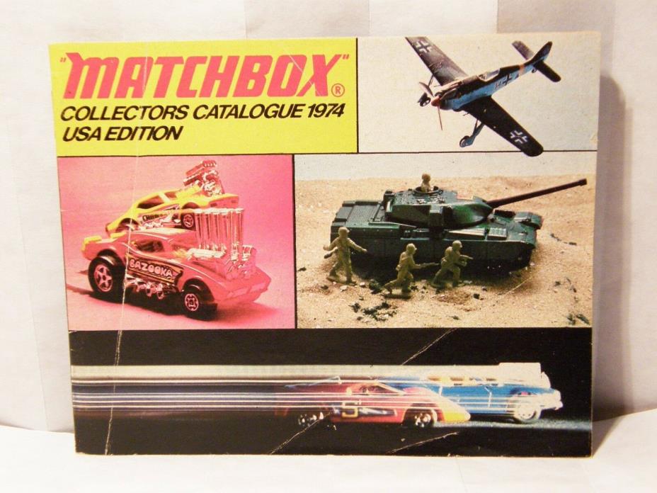 MATCHBOX COLLECTORS CATALOG 1974 - U.S.A. Edition