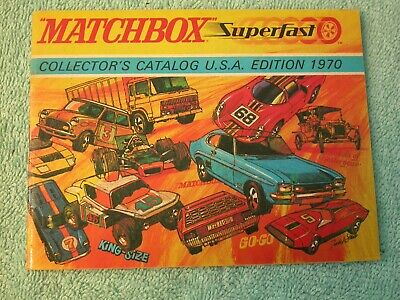 Vintage Matchbox 1970 Collectors Catalogue USA Edition 64 pages