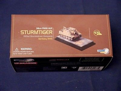 Dragon 60173 STURMTIGER Limited Edition 2005 +Collector Card #473, 1/72 NEW+RARE