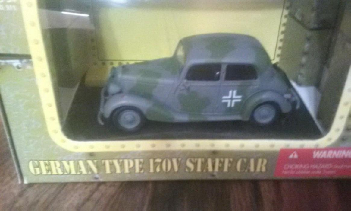 classic armor diecast german type 170v staff car nib 911