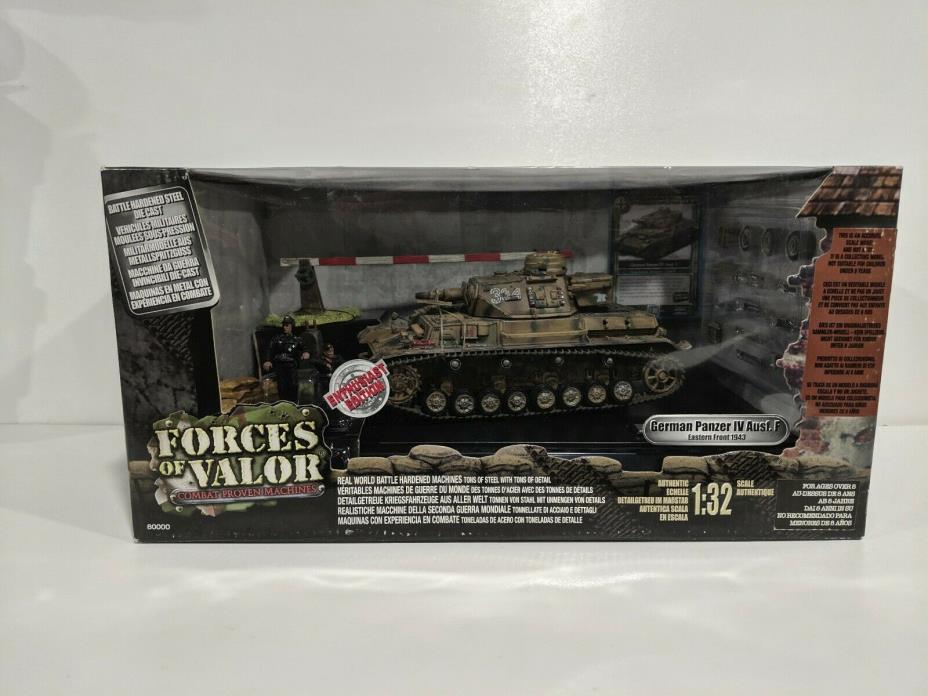 Forces Of Valor #80217 German Panzer IV Ausf.F Eastern Front 1943 1/32 54mm