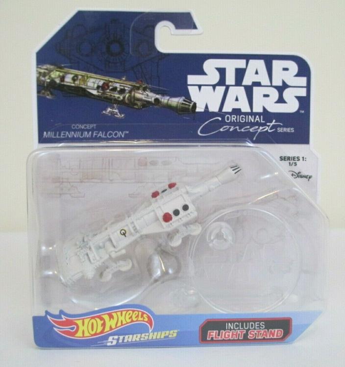 Hot Wheels Star Wars Concept Series Millennium Falcon 1/5 Factory Sealed #F