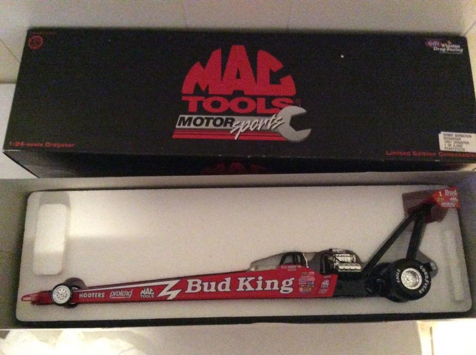BUDWEISER KING TOP FUEL 1/24 action 1997 Mac tools NHRA dragster