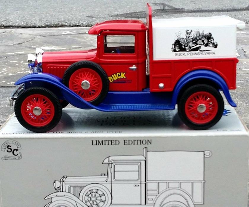 SpecCast Buck Motorsports Park & Tractor Pulls Ford Model A Pickup Truck in 1:25